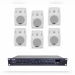 Комплект звука DV audio LA1206PB5WV2, 120 Вт, 6×PB-5.2T IP65, до 160 м²