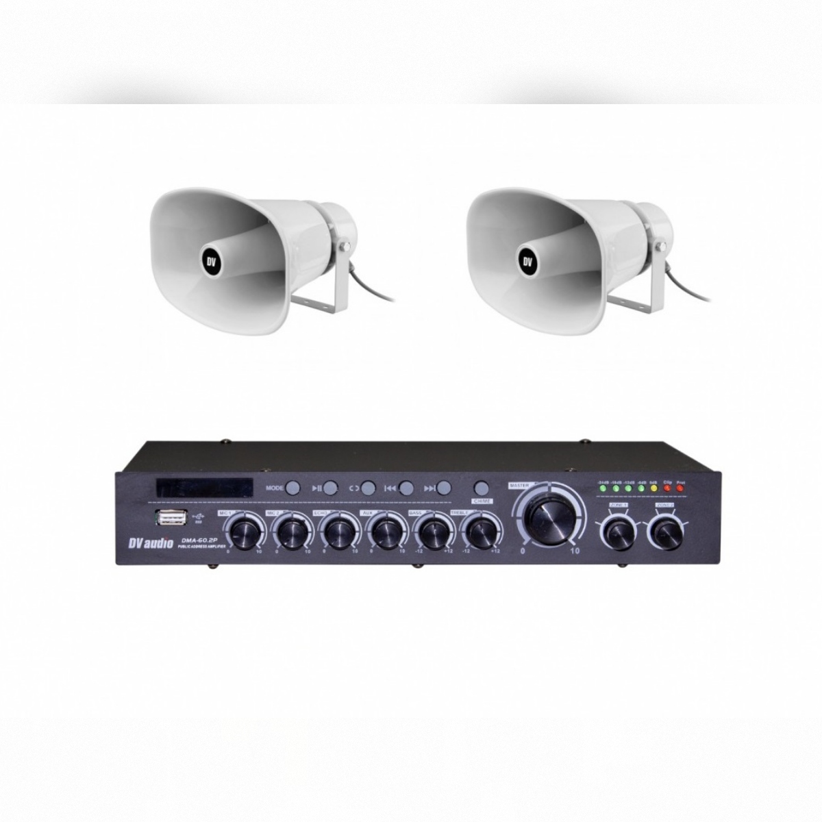 Комплект звукового оповіщення DV Audio DMA602HS30, до 600 м²