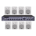 Комплект звуку DV audio DMA1808422W, 180 Вт, 6 колонок, до 240 м²