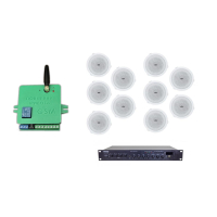 Комплект звука DV audio LA10010601 до 240 м.кв + Автоматизированный модуль Воздушная тревога GSM + Минута молчания