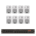 Комплект звука DV audio LA1008CON1W для помещения до 160м.кв