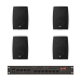 Комплект звуку DV audio LA804PB4B для приміщення до 120м.кв