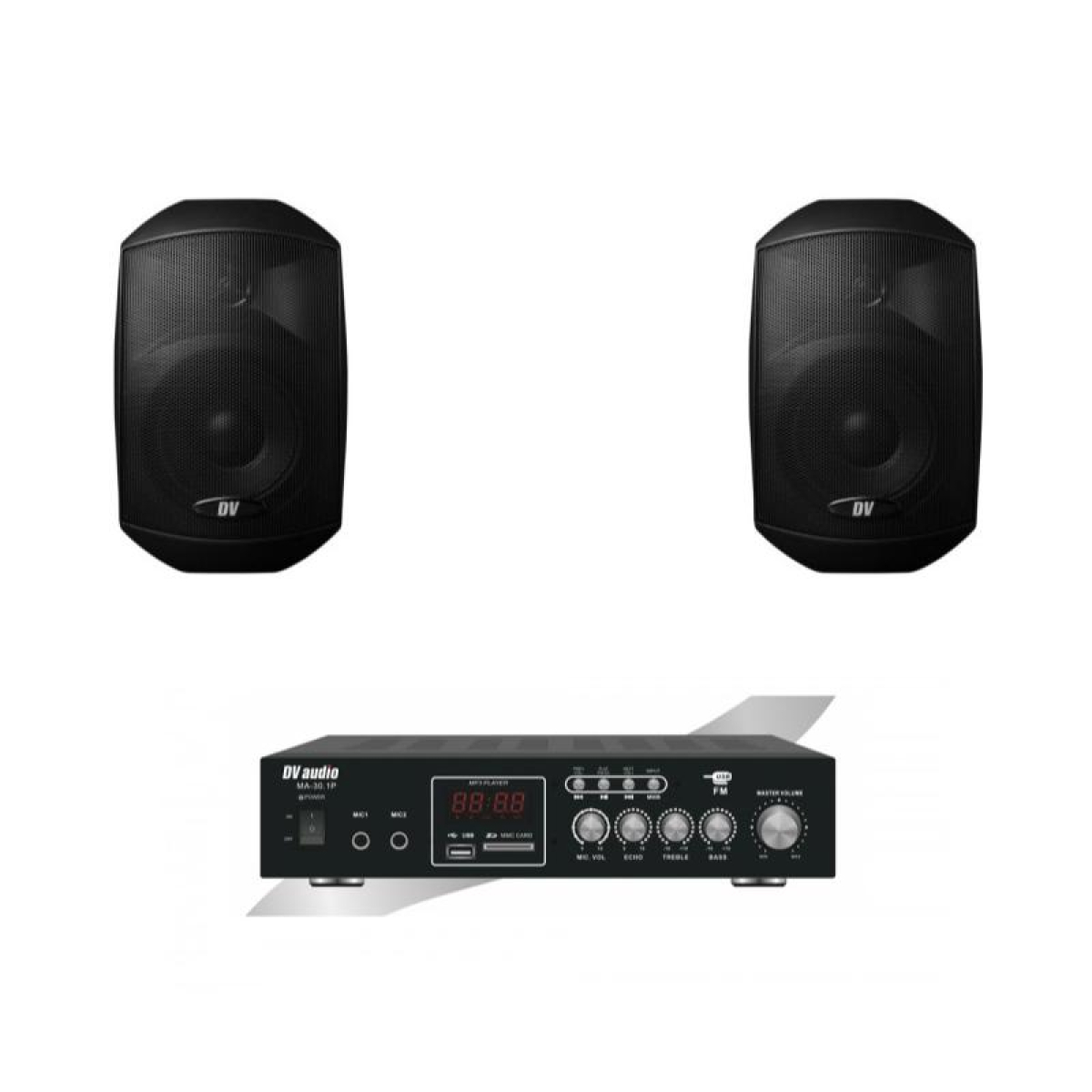 Комплект звука DV audio MA302MS4B для помещения до 40м.кв