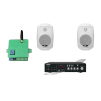 Комплект звука DV audio MA302MS4W до 40м.кв + Автоматизований модуль Повітряна тривога GSM + Хвилина мовчання
