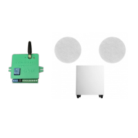 Акустический комплект SKY SOUND SUBT-10W/FLC-6 (2*40Вт) WHITE + Автоматизированный модуль Воздушная тревога GSM + Минута молчания