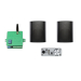 Акустический комплект SKY SOUND WIFI BOX-3002 BLACK + Автоматизированный модуль Воздушная тревога GSM + Минута молчания