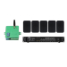 Акустический комплект SKY SOUND WS-2405 BLACK + Автоматизований модуль Повітряна тривога GSM + Хвилина мовчання