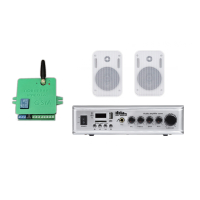 Акустический комплект SKY SOUND WSE-2402 WHITE + Автоматизированный модуль Воздушная тревога GSM + Минута молчания