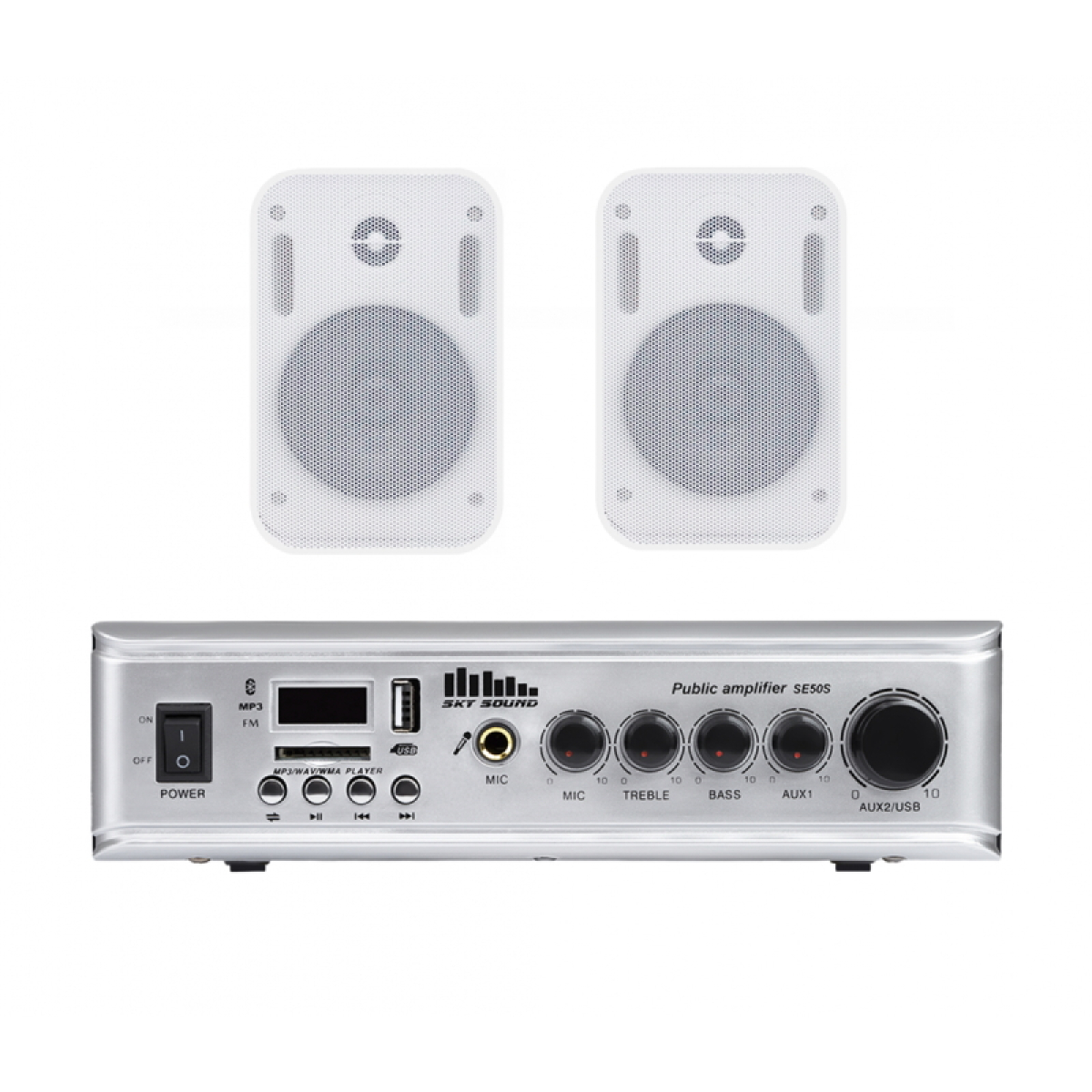 Акустический комплект SKY SOUND WSE-2402 WHITE