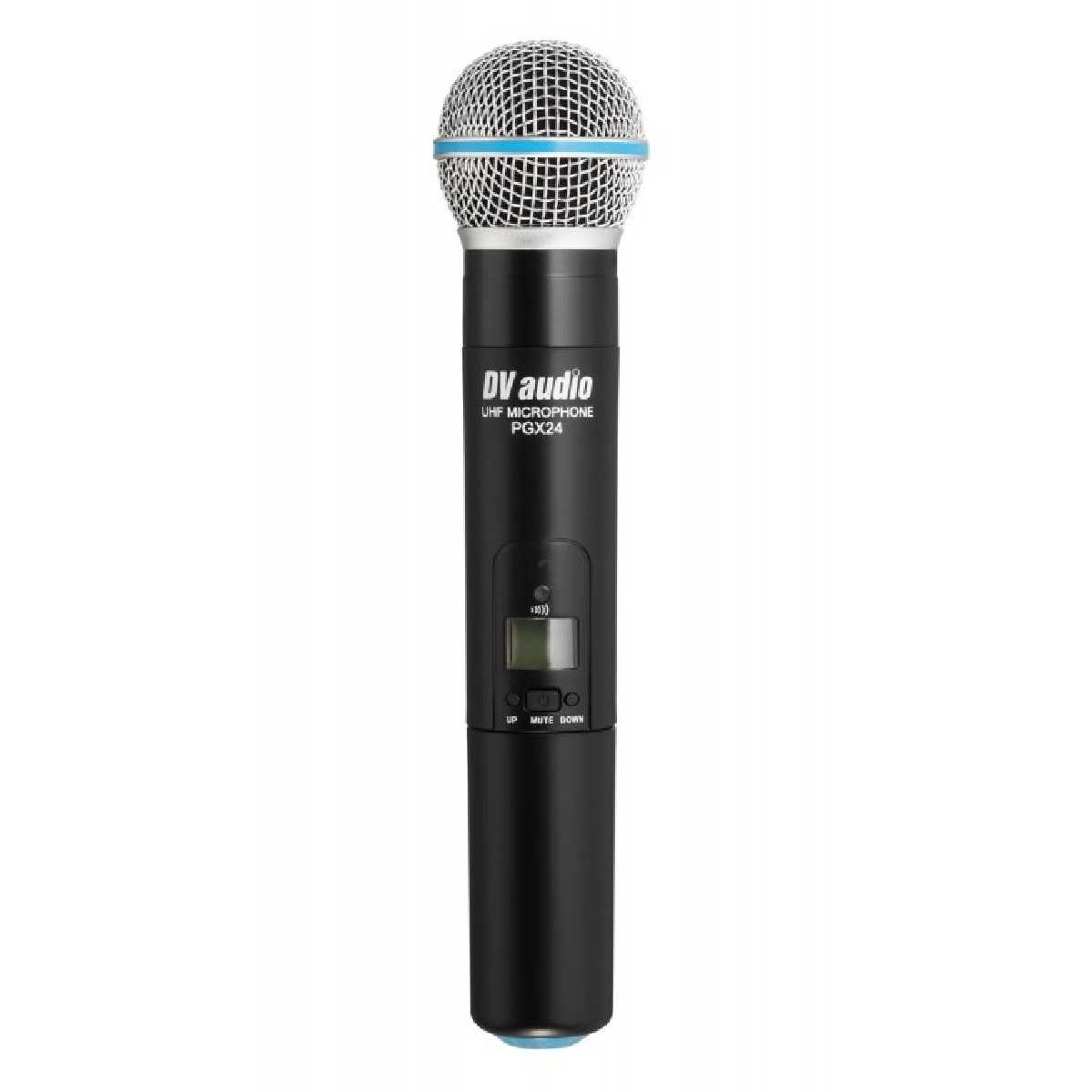 Радіосистема DV audio BGX-24 комбінована (з ручним та поясним передавачами)