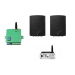 Комплект звуку DV audio A30W2PB5B до 40м.кв. + Автоматизований модуль Повітряна тривога GSM + Хвилина мовчання
