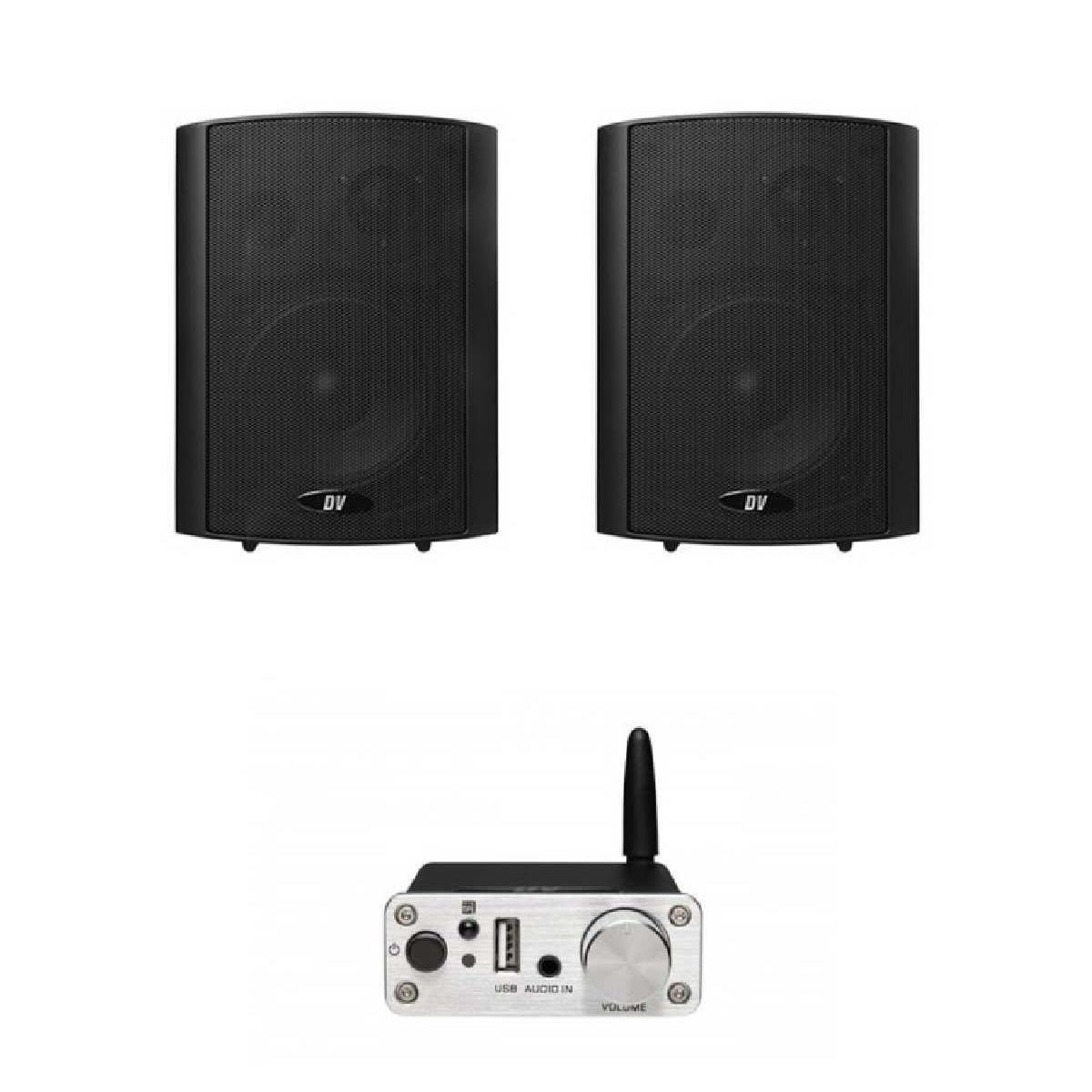 Комплект звуку DV audio A30W2PB5B для приміщення до 40м.кв.