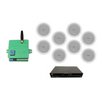 Комплект звуку DV audio LA1208C8 до 160 м.кв + Автоматизований модуль Повітряна тривога GSM + Хвилина мовчання