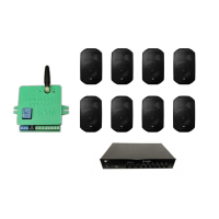Комплект звуку DV audio LA1208MS5B до 160 м.кв + Автоматизований модуль Повітряна тривога GSM + Хвилина мовчання