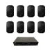 Комплект звуку DV audio LA1208MS5B для приміщення до 160 м.кв