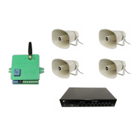 Комплект звуку DV audio LA1204HS30 до 1800 м.кв + Автоматизований модуль Повітряна тривога GSM + Хвилина мовчання