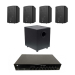 Комплект звуку DV audio LA1204PB5BSUB8T для приміщення до 100м.кв