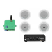 Комплект звука DV audio MA304501 до 80м.кв. + Автоматизированный модуль Воздушная тревога GSM + Минута молчания