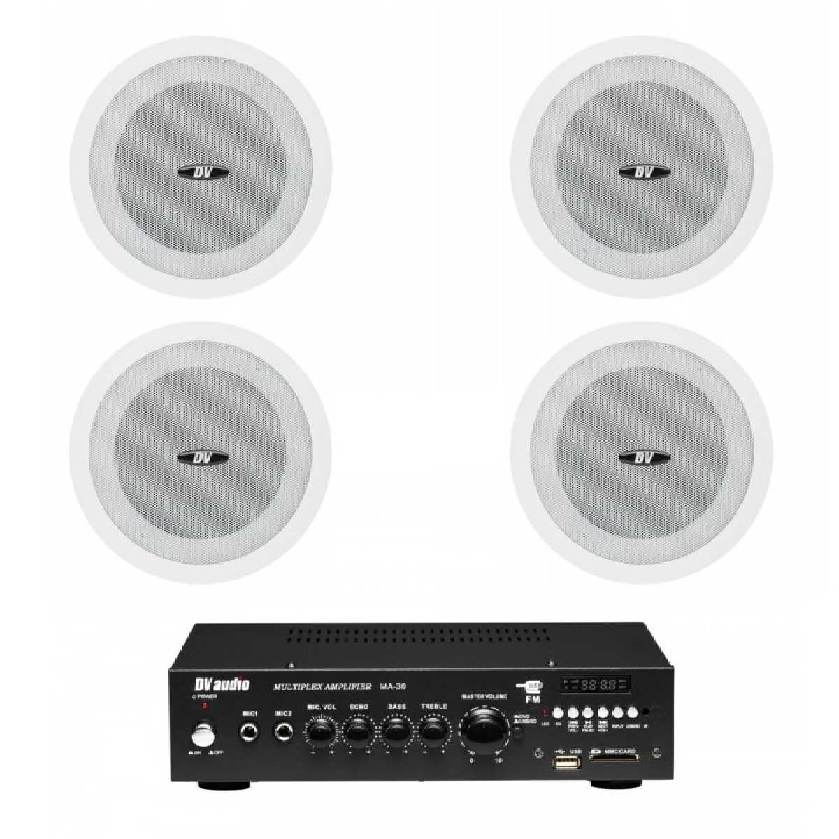 Комплект звуку DV audio MA304501 для приміщення до 80м.кв.