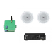Комплект звуку DV audio MA30284 до 40м.кв. + Автоматизований модуль Повітряна тривога GSM + Хвилина мовчання