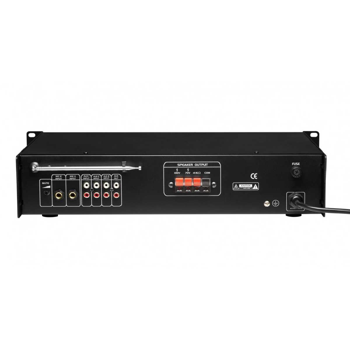 Трансляційний мікшер-підсилювач із USB DV audio MA-60