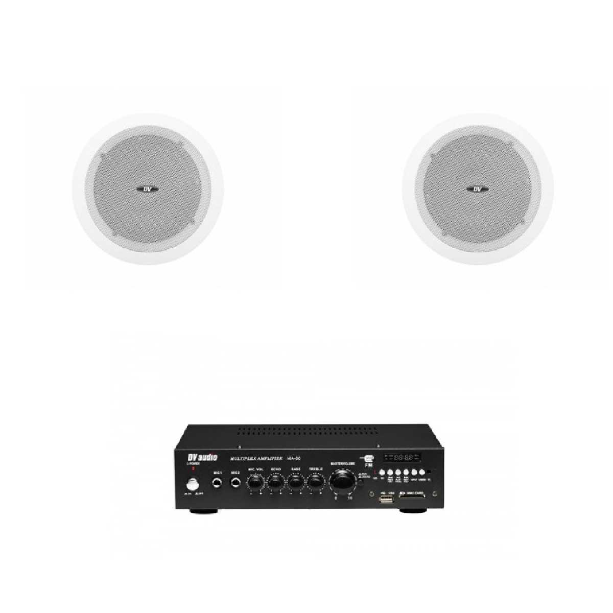 Комплект звуку DV audio MA302C6 для приміщення до 40м.кв.