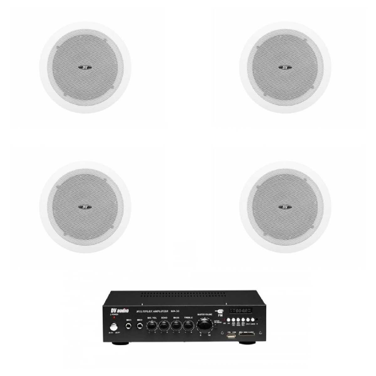 Комплект звуку DV audio MA304C6 для приміщення до 80м.кв.