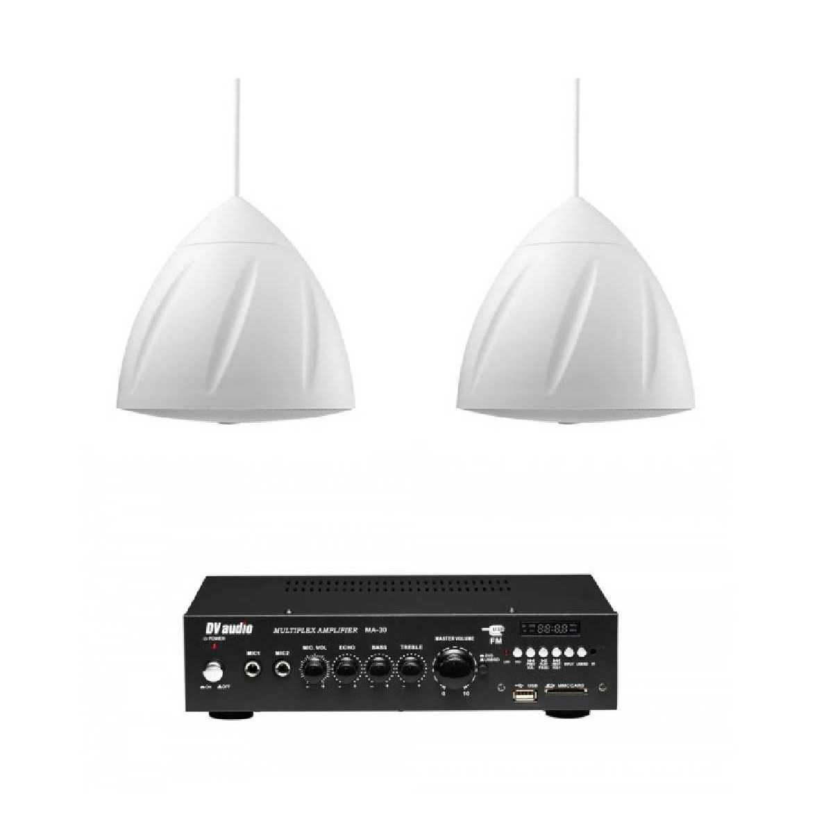 Комплект звуку DV audio MA302PS5W для приміщення до 40м.кв