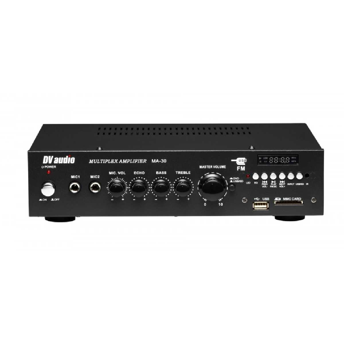 Комплект звуку DV audio MA304CON1B для приміщення до 80м.кв.