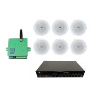 Комплект звуку DV audio LA60684 до 120 м.кв. + Автоматизований модуль Повітряна тривога GSM + Хвилина мовчання