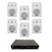 Комплект звуку DV audio LA606PB4W для приміщення до 120м.кв