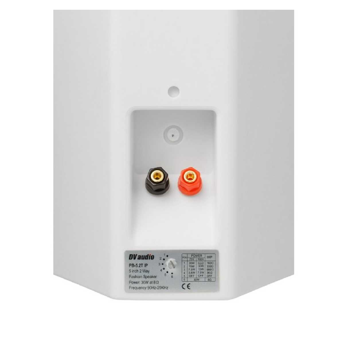 Комплект звуку DV audio LA604PB5W для приміщення до 80 м.кв