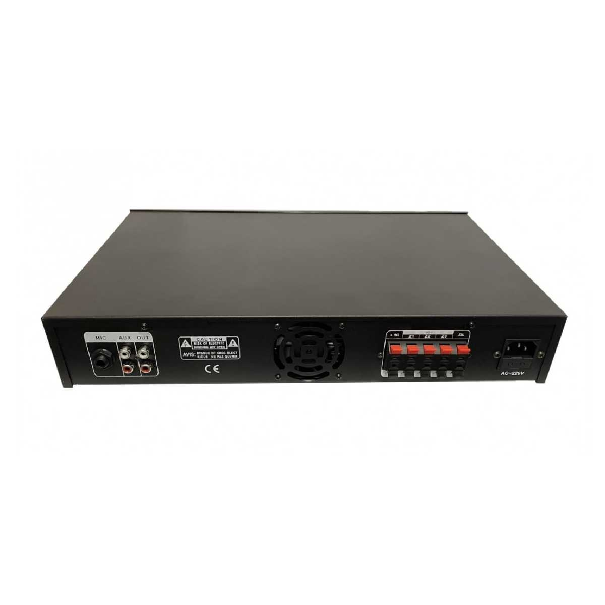 Трансляційний мікшер-підсилювач із USB DV audio LA-240.3P MKII