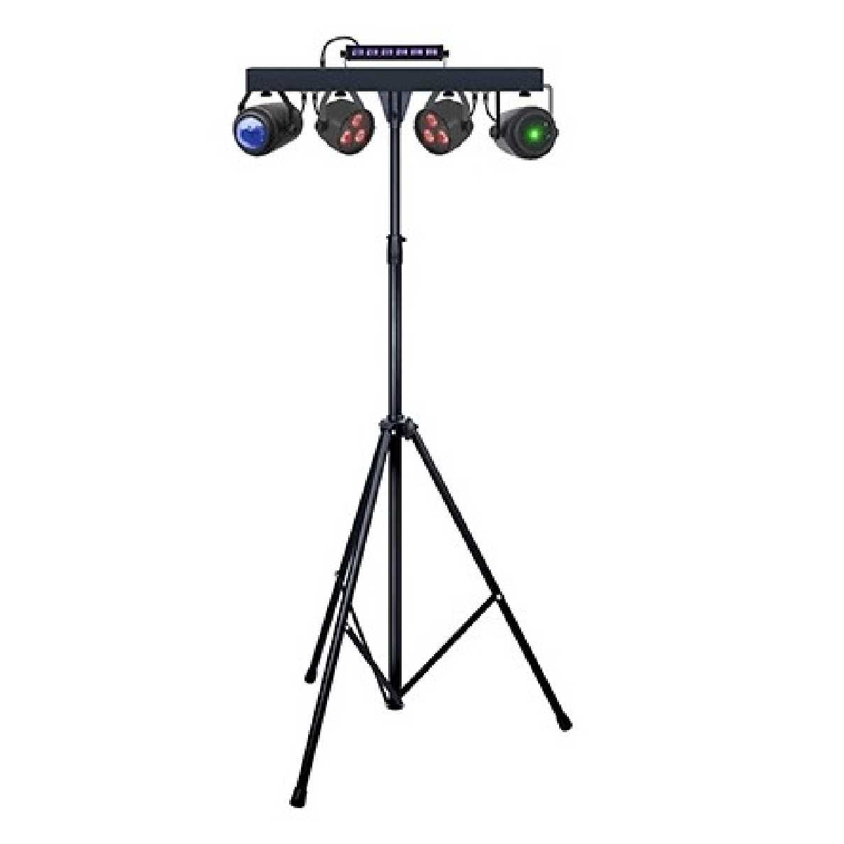 Комплект New Light PL-31P LED Par Can Set LED Par & LED Ball & UV Strobe & Laser