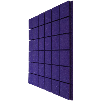 Акустична панель EchoFom Brilliance 600х600х30 мм, фіолетовий
