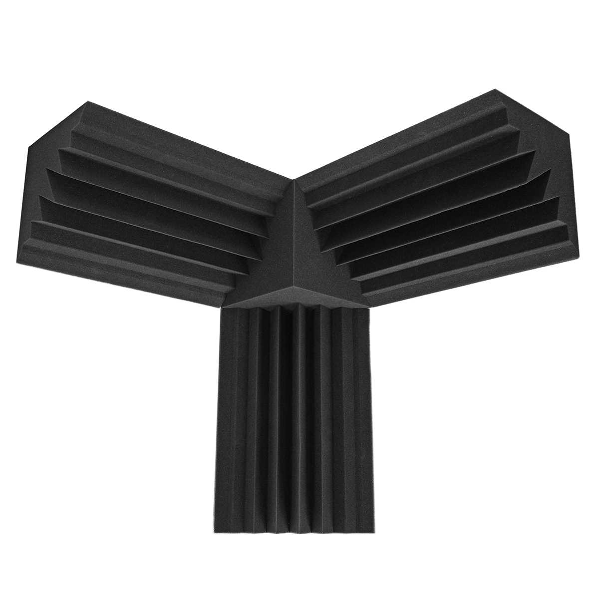 Бас-пастка EchoFom Шок, кутова 50×25х25 см, Чорний графіт