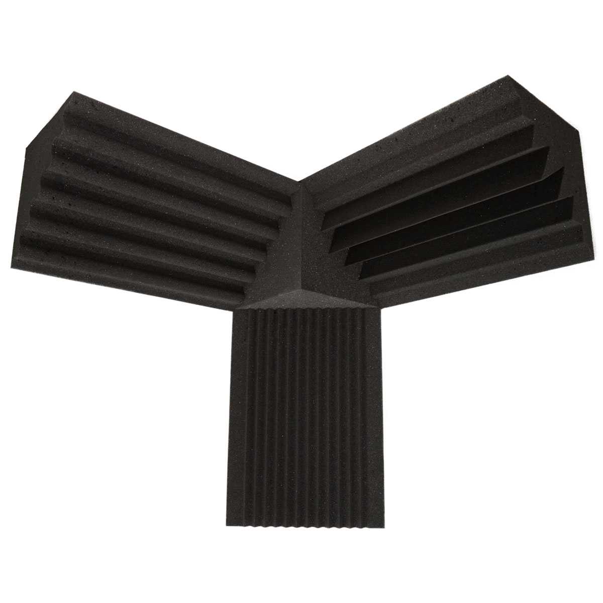 Бас-пастка EchoFom Brilliance Шок 300х300×600 мм, чорний