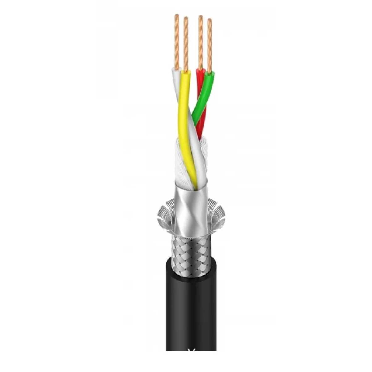 Кабель DMX Roxtone DMX004, 4х0.34 кв. мм, вн. діаметр 7 мм, 100 м