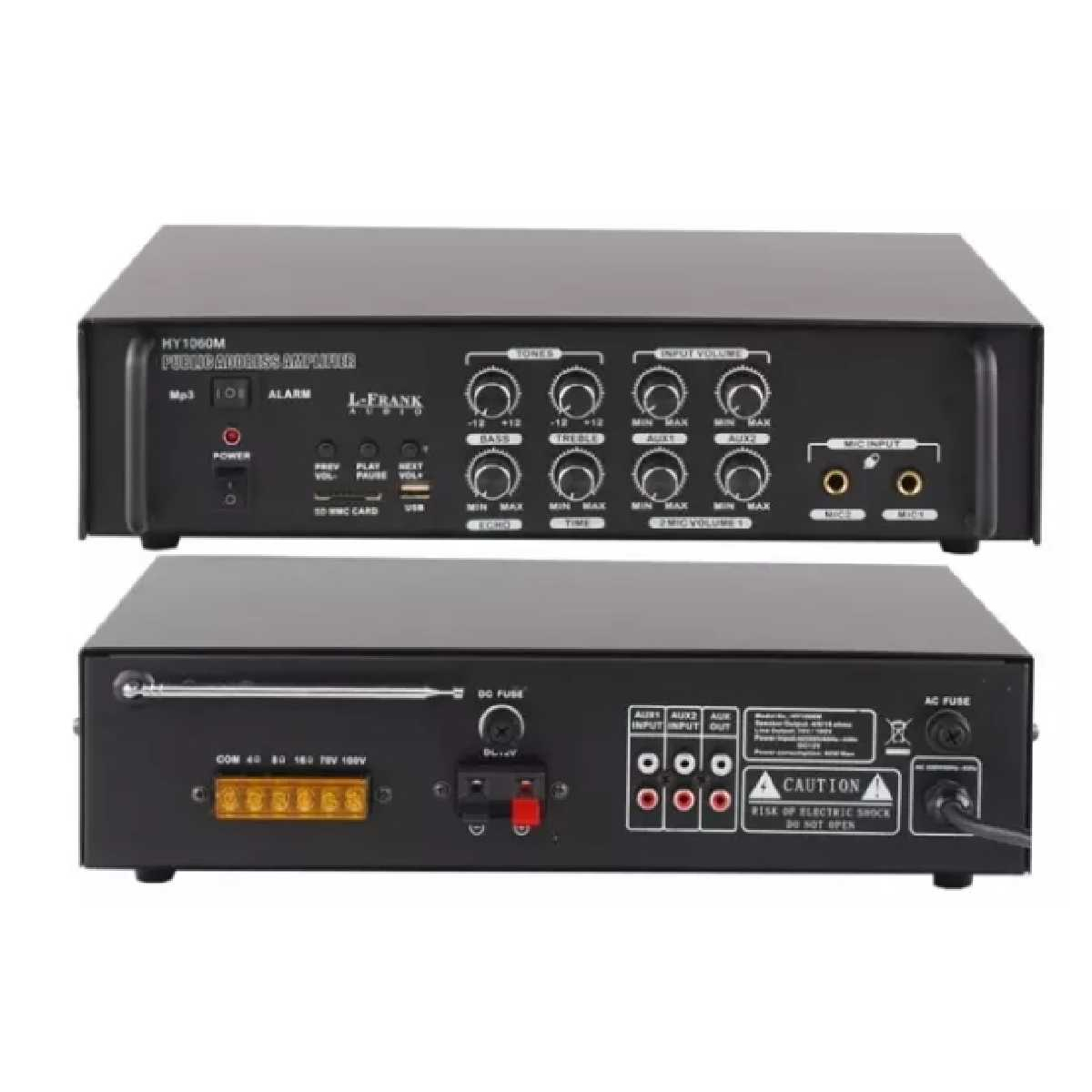 Трансляційний підсилювач L-Frank Audio HY1060M, 60Вт