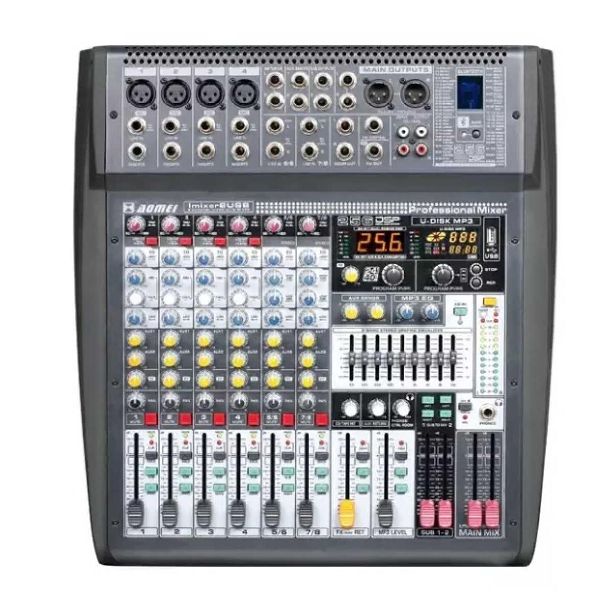 Активний пульт мікшерний Emiter-S IMIXER8P, 2x700Вт