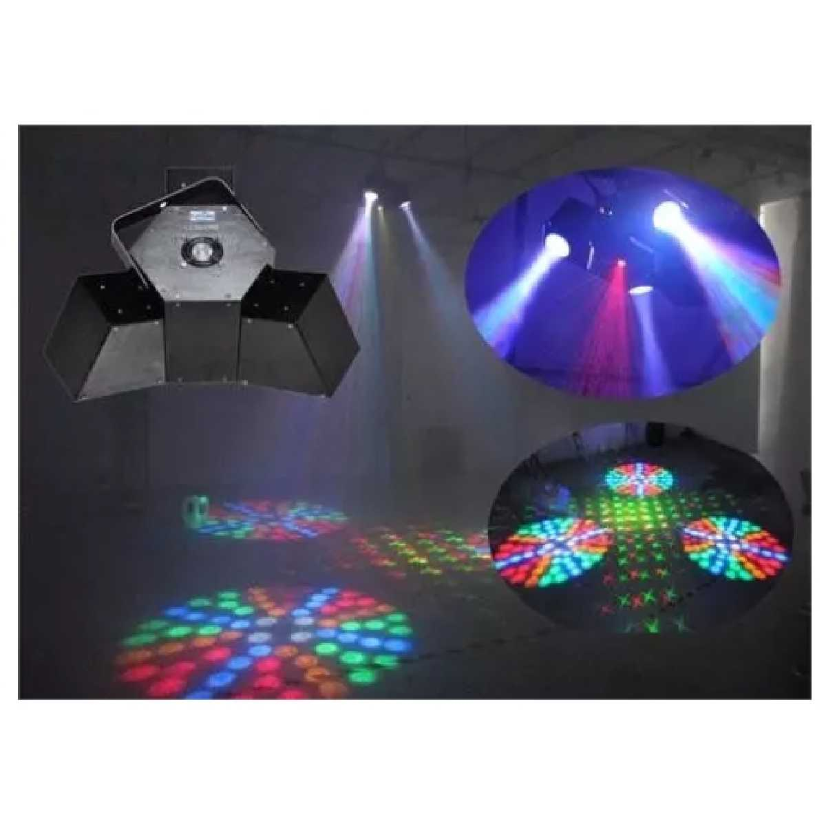Лазер LanLing LE3860RG 3 Claw LED Light and Animation Twinkling Laser Ligh