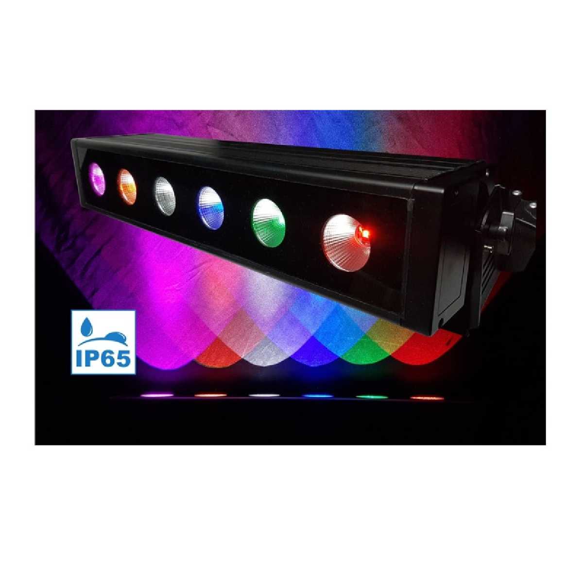 Світлодіодна панель Emiter-S A010W IP65 6*30W 4 в 1 COB LED BAR