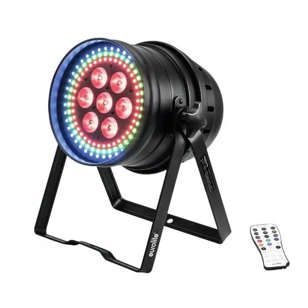 Світлодіодний LED прожектор Eurolite Par-64 HCL Hypno Floor Bl