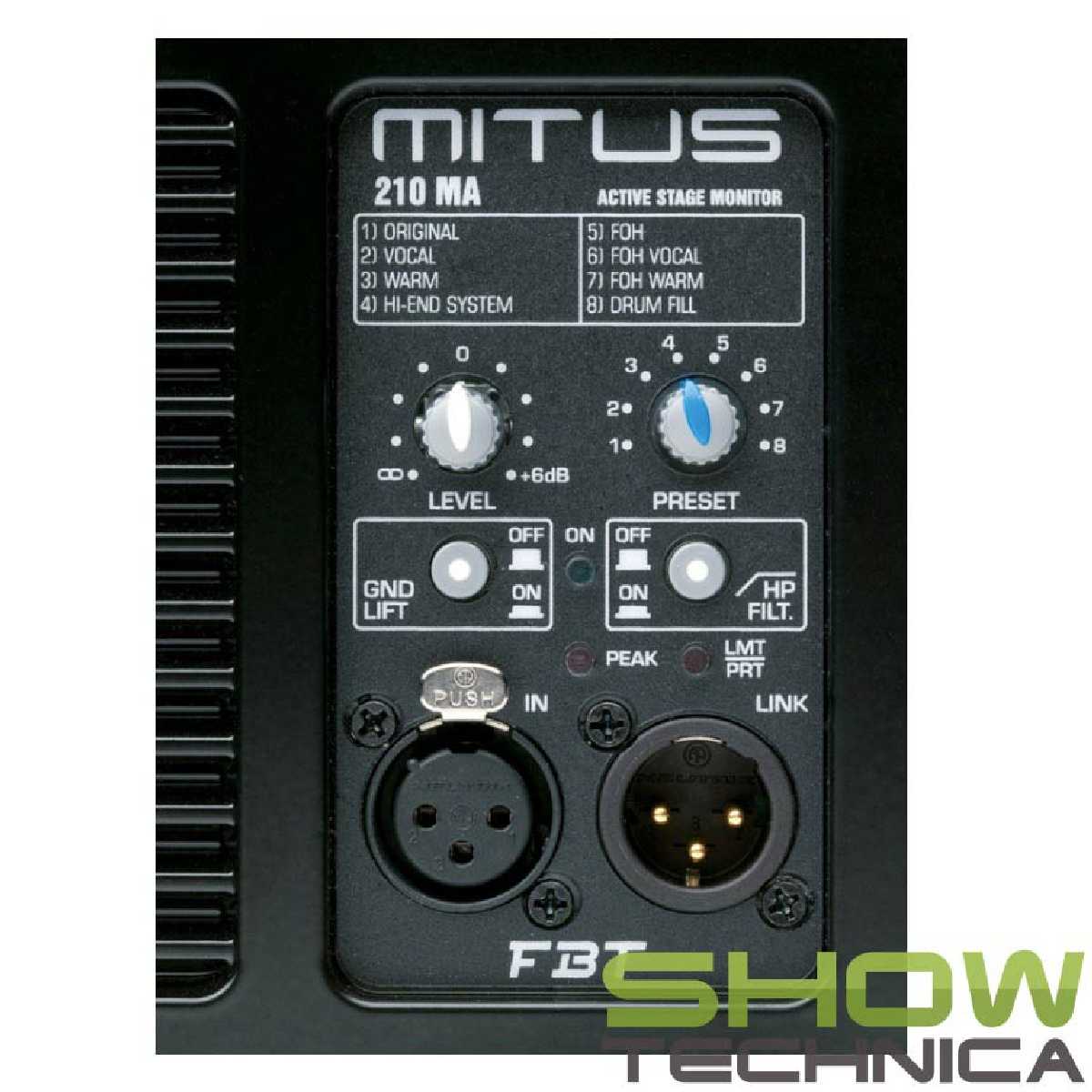 FBT MITUS 210MA - активний сценічний монітор