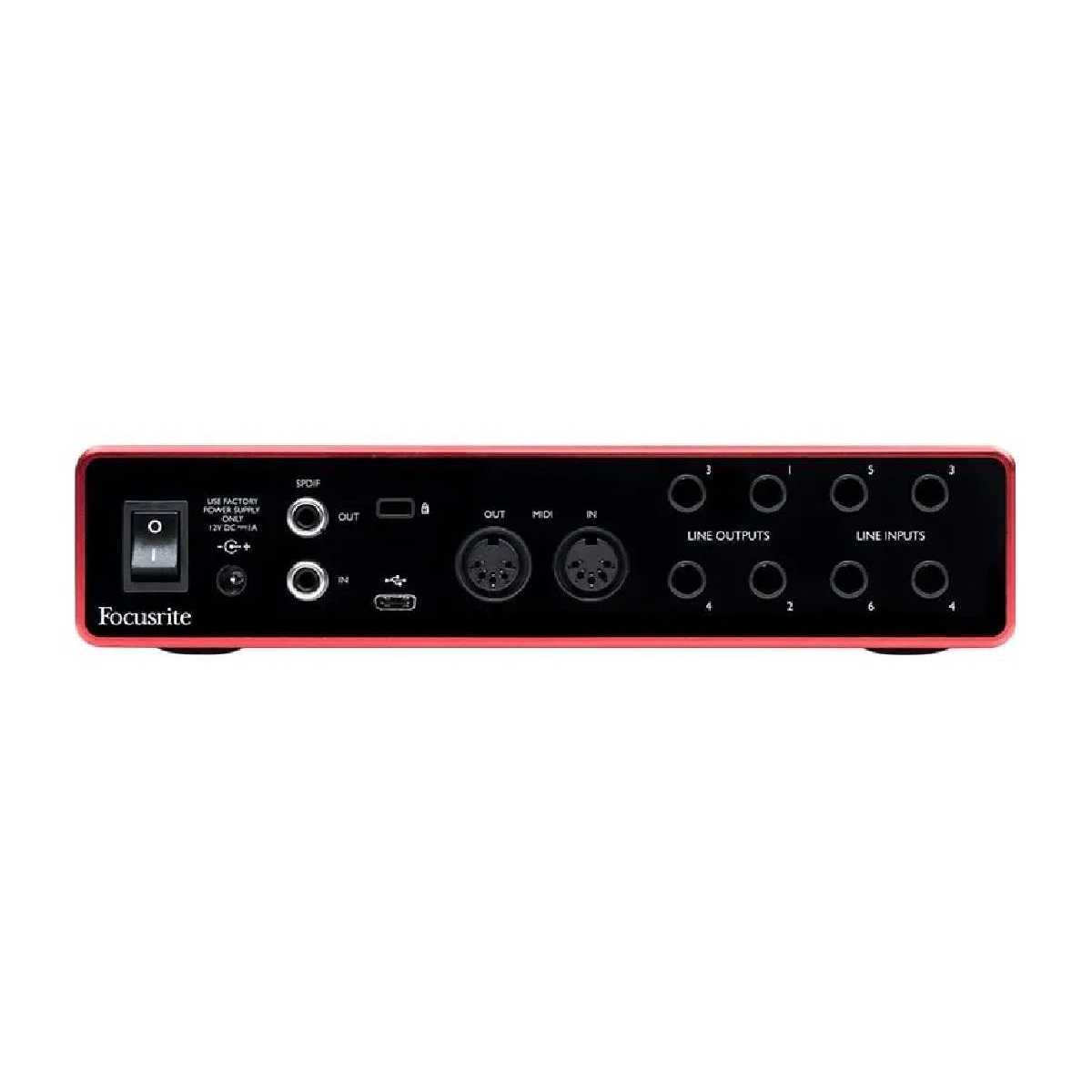 Аудіоінтерфейс FOCUSRITE Scarlett 8i6 3rd Gen
