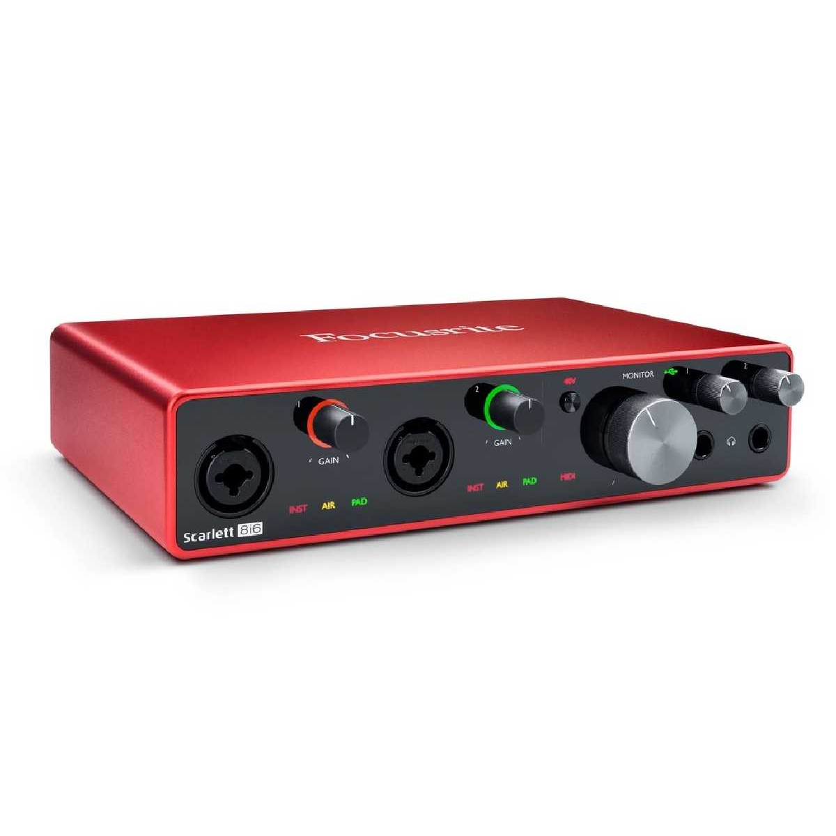Аудіоінтерфейс FOCUSRITE Scarlett 8i6 3rd Gen