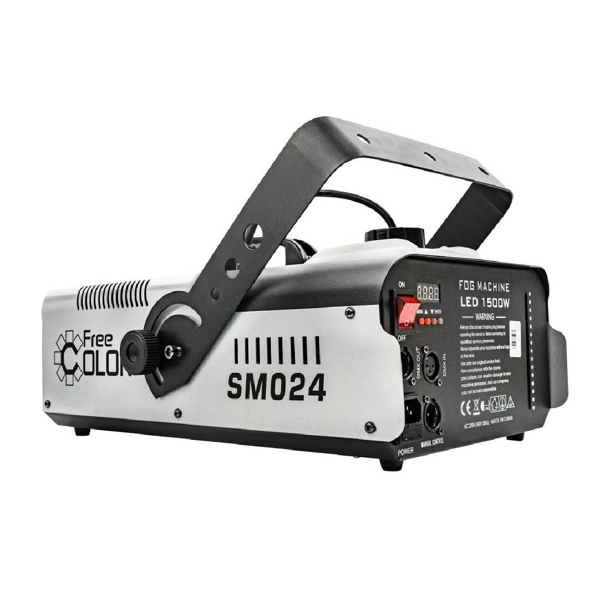 Дымогенератор с подсветкой дыма Free Color SM024 1500W LED