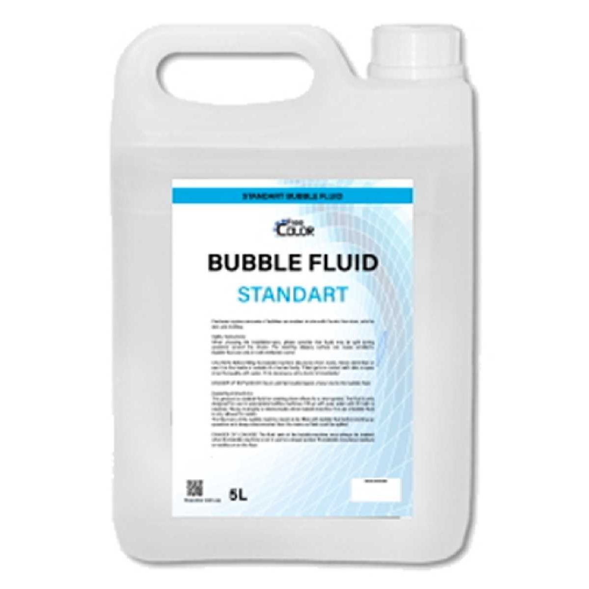 Рідина для мильних бульбашок Free Color BUBBLE FLUID STANDART 5L