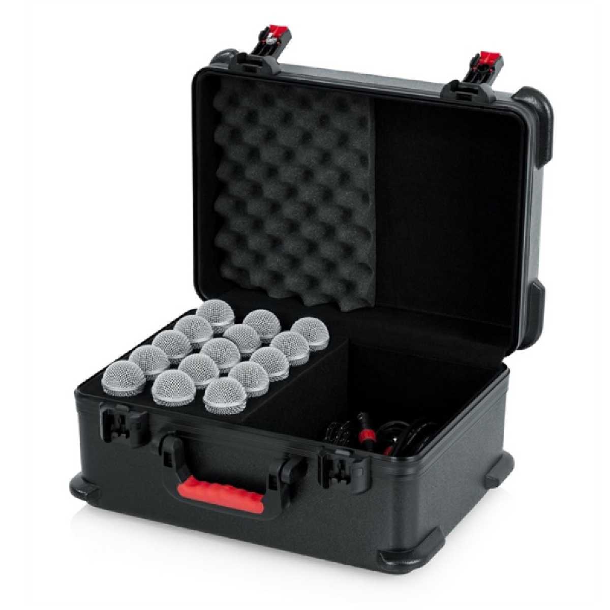 Кейс GATOR GTSA-MIC15 - Case w/ Drops for 15 Mics