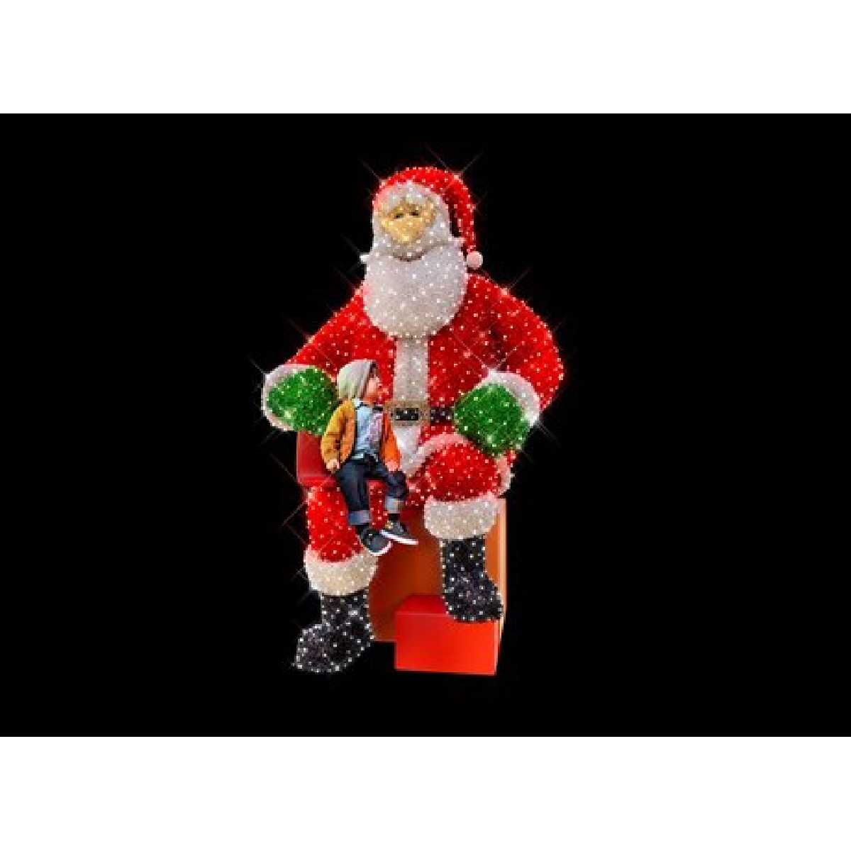 Світлодіодна конструкція STLS «MISTERSANTA»